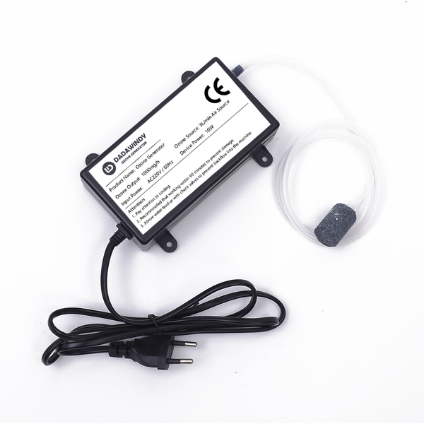 Ozongenerator, Wassermaschine, 1000 mg/h, Luftsterilisation, Luftreiniger, Reiniger, Obst, Gemüse, Aquarium, Desinfektor, 110–240 V