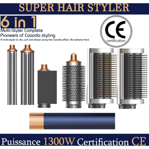 SenCiciMen X9 Multi Hair Styler Curling Iron Hair Hot Air Brush Curling Barrel Suszarka do włosów Salon Profesjonalny styler do kręconych włosów