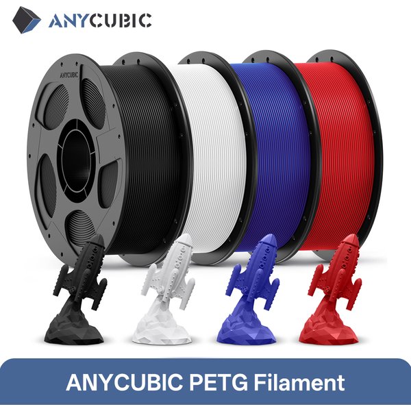 ANYCUBIC 3KG PETG 3D Drucker Filament 1,75mm PLA 3D Drucker Filament Für Kobra FDM 3D Drucker Spielzeug modell Druck Material