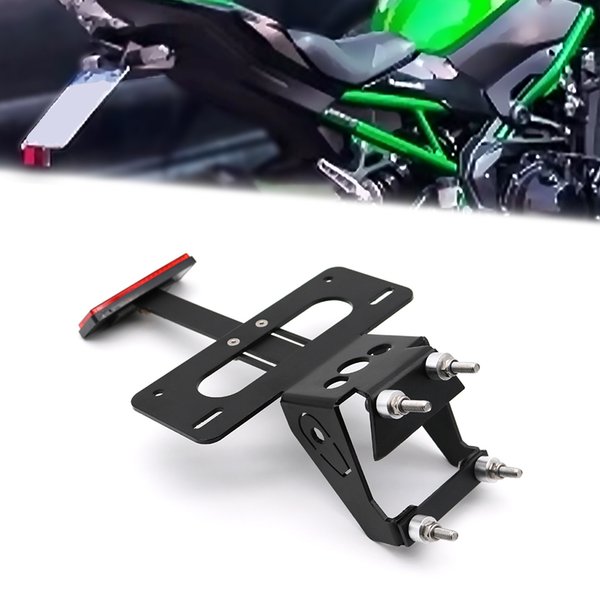 Heck-Kennzeichenhalter-Kit für Motorrad, Kotflügel-Entferner-Set Z900 2017-2022 2023 2024 ZH2 2020-2026 für Kawasaki