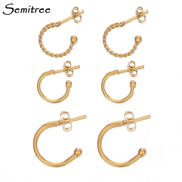 10pcs Stainless Steel Ear Wire Earring Hooks Connector for DIY Jewelry Making Accessories Crafts Dangle Hoop Earrings Components