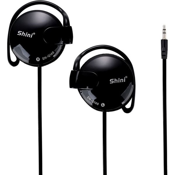 3,5mm Wired Bass Kopfhörer Ohrbügel Headset Sport Musik Spiel Wired Ohrhörer Für MP3 Computer Handy