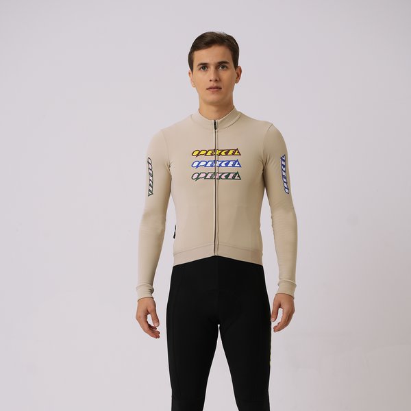 SPEXCEL LOGO Neue Winter Thermo Fleece Radfahren Jersey Straße MTB fahrrad tragen Langarm Race Fit Nylon thermische stoff mann