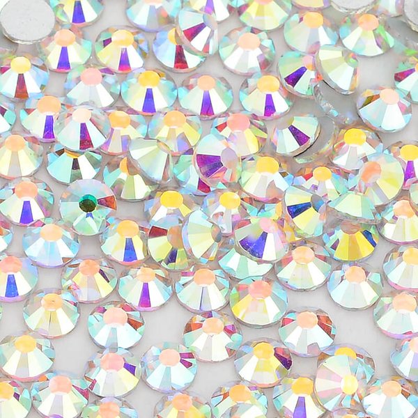 SS3-SS60 Qualität Kristall AB Nicht Hotfix Strass Flatback Glas Strass Stein Kleber Auf Diamant Stein DIY Dekoration Zubehör