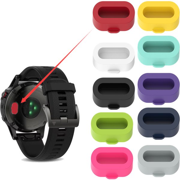 Für Garmin Fenix5 5S 5X 6 6S 6X 7 7S 7X Lade Port Fall Abdeckung Silikon Staub Stecker Für Vivoactive4 4S/3 Vivomove3 3S Venu