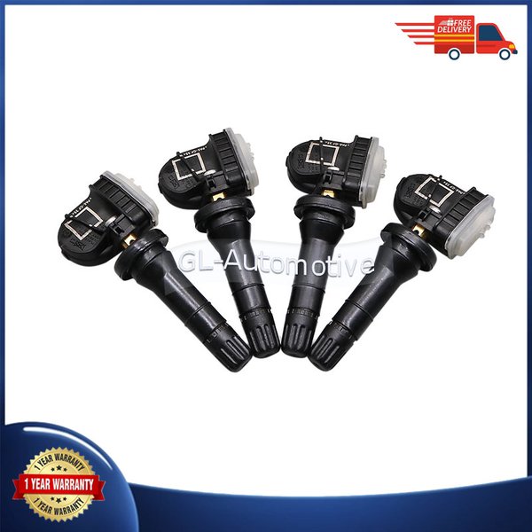 4 sztuki czujników ciśnienia w oponach TPMS EV6T-1A180-CB do Forda B-MAX, C-Max, Ecosport, F-150, Fiesta, Focus, EV6T 1A180 CB, 433 MHz, 1862980.