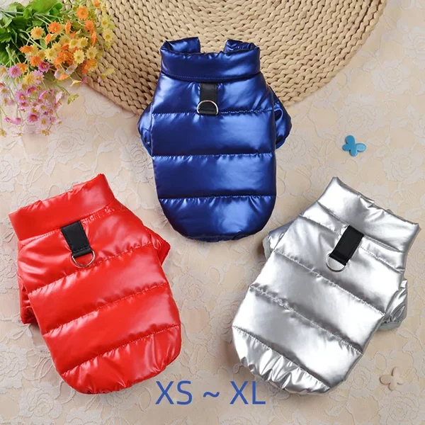 Veste imperméable pour petits chiens, vêtements pour York, manteau pour petit chien, sweat à capuche pour Chihuahua, produits pour animaux de compagnie, laisse pour chien, hiver