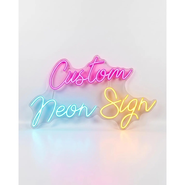 Enseignes néon personnalisées, enseigne néon LED à intensité variable pour anniversaire de famille, bar, mariage, fête, nom d'entreprise, logo, veilleuse