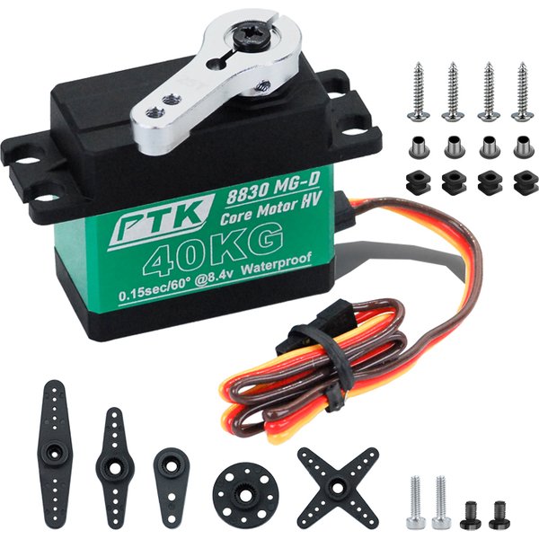 Ptkservo 8830 SSG-D 30kg rc servo lenkung low profile rc 1/10 digital servos 180 grad metall getriebe hv hoch drehmoments ervo