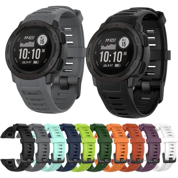 Silikon Armband Für Garmin Instinct/2 Smart Uhr Band Strap Ersatz Armband Für Garmin Instinct Smart Sport Zubehör