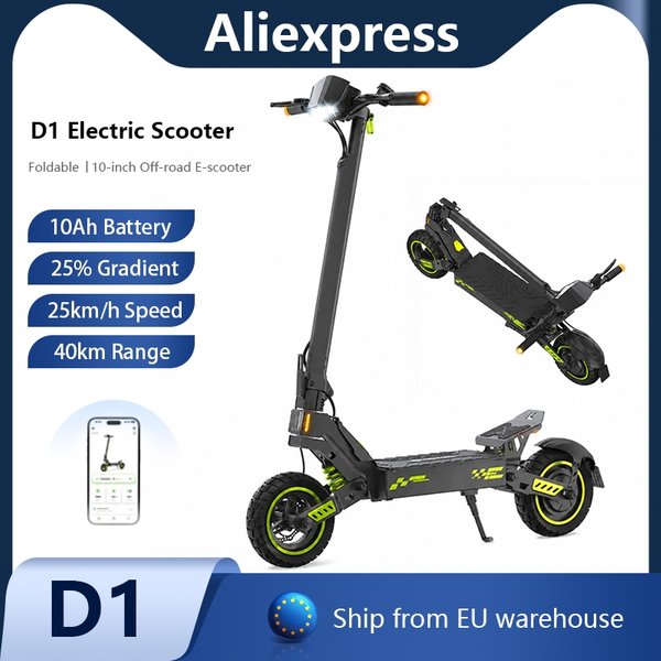 Leistungsstarker Elektroroller 48V 10Ah Batterie 40KM Hochgeschwindigkeits-APP-Verbindung Vorderer und Hinterer Schwingarm-Stoßdämpfer Vakuum-Offroad-Reifen Erwachsenen-Roller E-Scooter