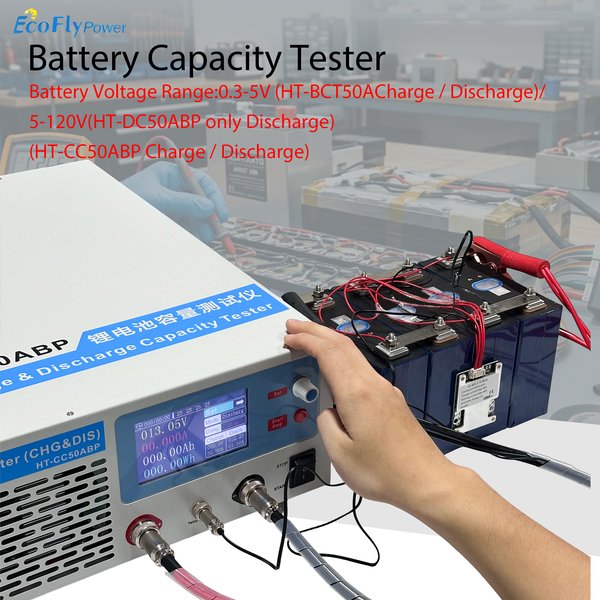 Batteriekapazitätstester 5-120V Lasttester Entlader für Lithium/LiFePO4/Blei-Säure/Ni-MH-Batterien