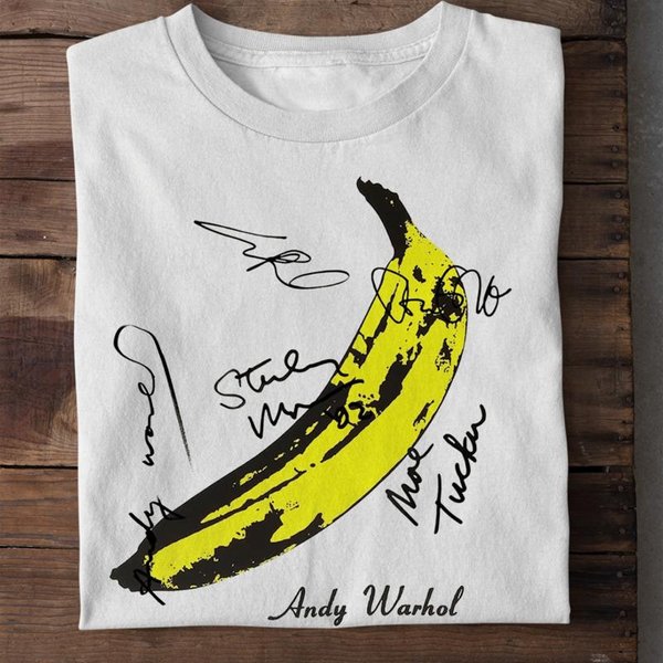 The Velvet Underground & Nico signiertes Weihnachtsgeschenk S bis 5XL Schwarzes T-Shirt