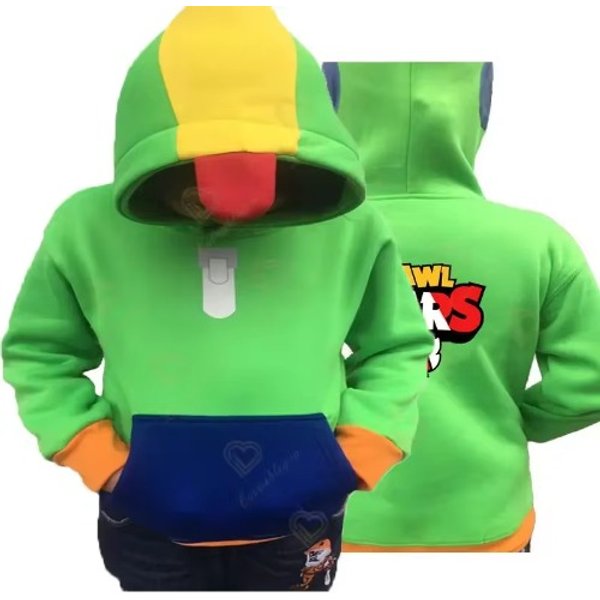 Anime Cosplay T-shirt Hoodies Sweatshirts 4T-16T Kids Costume T Shirt Short Sleeve New 2024 Cartoon Tops Tee Leon Crow Hoodie