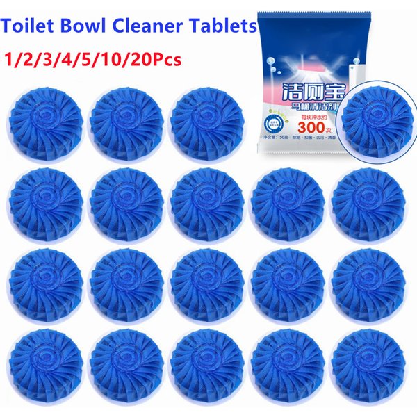 Tablettes nettoyantes pour cuvettes de toilettes, nettoyants automatiques longue durée pour réservoirs, détachants, sûrs pour la salle de bain, détartrants, désodorisants