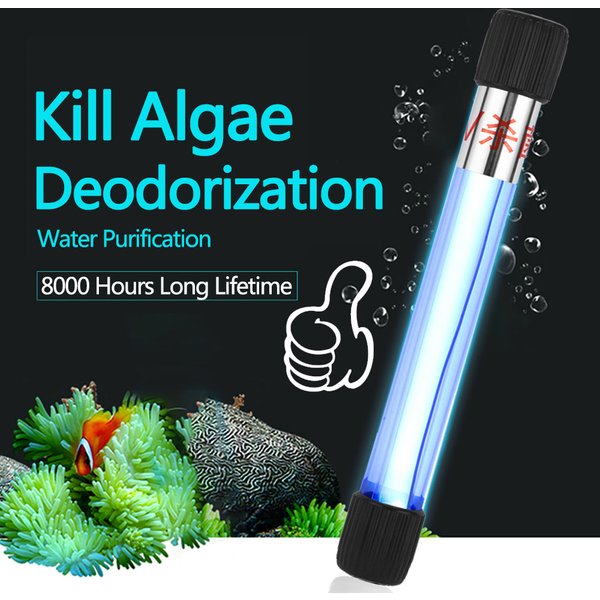 Aquarium UV-Licht Tauchsterilisationslampe 5 ~ 11 W für Aquarium