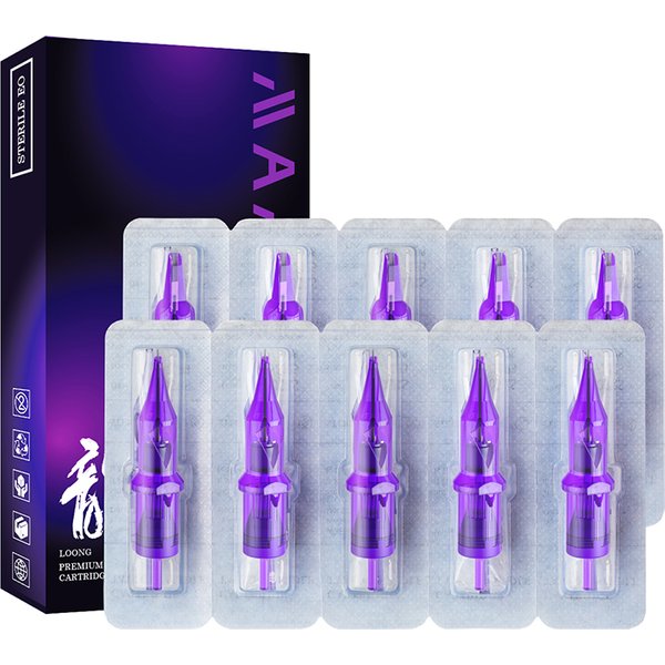 MAMBA 100% Original Sterilisierte Runde Magnum RM Tattoo Nadel Make-Up Permanent Tattoo Patrone Zubehör 10 teile/schachtel