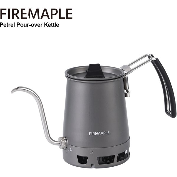 Bouilloire à café Fire-Maple Petrel pour infusion, avec bec col de cygne, poignée amovible, portable et pliable, modèle HX