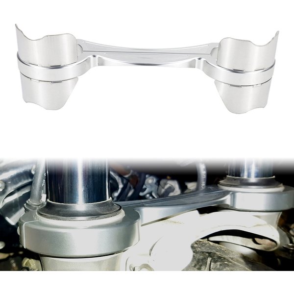 Pasuje do Honda Goldwing GL1800 2001-2017 F6B 2013-2016 Goldwing 1800 AIRBAG Stabilizator przedniego widelca, aluminiowy wspornik.