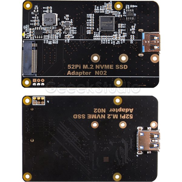 M.2 NVME SSD Extension Adapter Board for Raspberry Pi 4 Model B