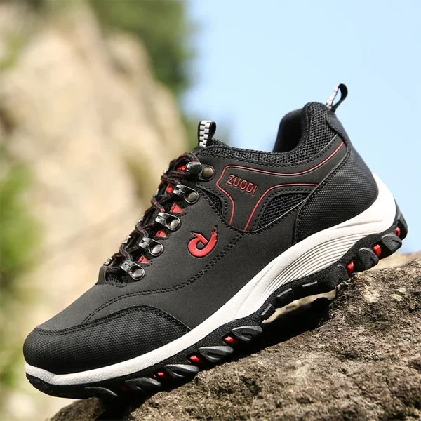 Herren-EVA-Wanderschuhe, wasserdicht, rutschfest, Leder, Outdoor-Sportschuhe für Camping, Laufen, Joggen, 2025, Neu