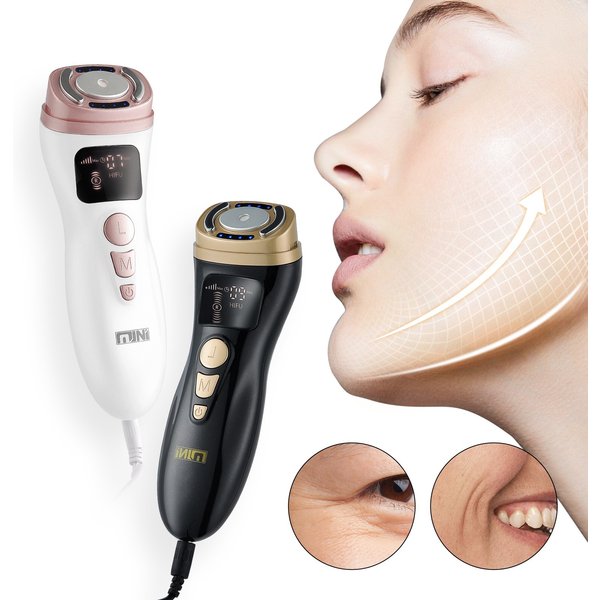 Mini HIFU Maschine Ultraschall RF EMS HIFU Gesichts Lifting Hautstraffung Gerät Gesicht Kinn Hals Auge Anti Falten Massagegerät Heimgebrauch