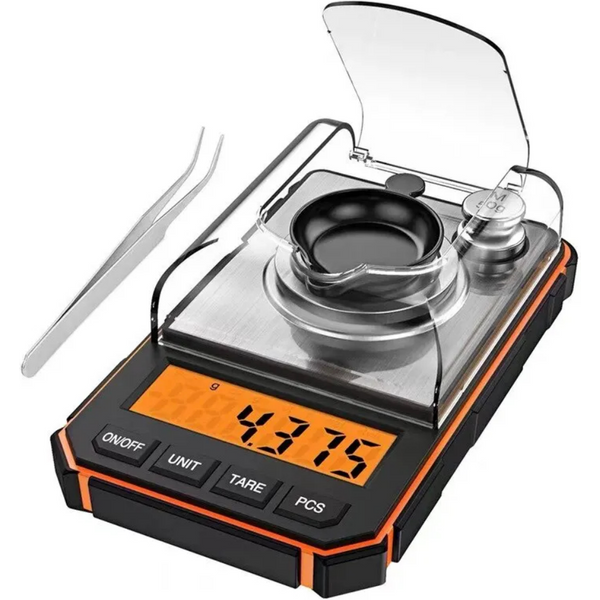 Hochpräzise Mini-Digitalwaage 0,001g Genauigkeit 50g Kapazität Taschen-Schmuck-Milligrammwaage für Präzisionswägungen