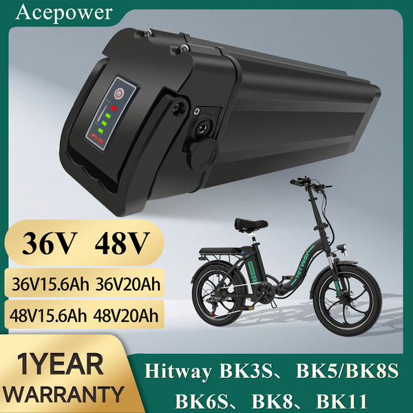 E-Bike Akku für COLORWAY Hitway BK3 BK5 BK6 BK8 BK11 BK37 36V 12Ah 15Ah 20Ah Batterie für OneSport BK6 EVERCROSS EK5 EK6