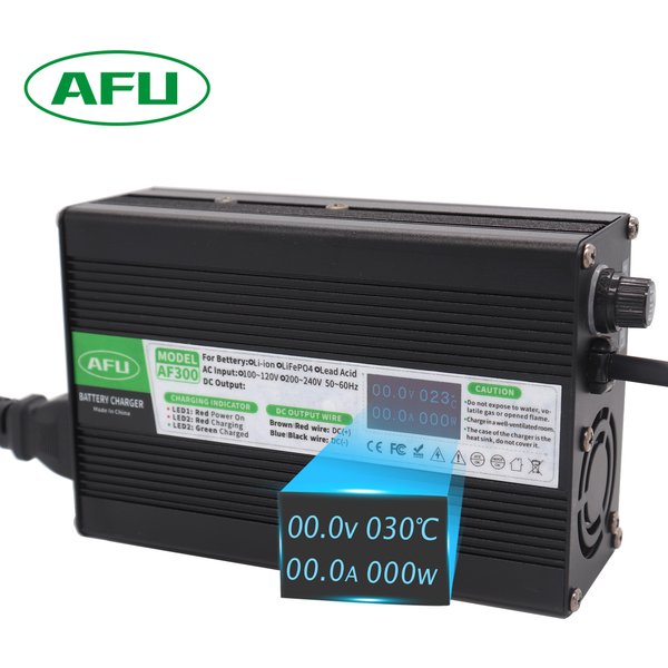 29,2 V 10A LiFePO4 Batterie Ladegerät Für 8S 25,6 V 24 V LiFePO4 Batterie Pack Batterie Smart Ladegerät OLED Display Schnelle Ladegerät
