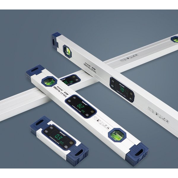 SHAHE Digital Level Vertikaler und horizontaler Wasserwaage Winkelmesser Winkelmesser, elektronischer Wasserwaage mit Wasserwaage