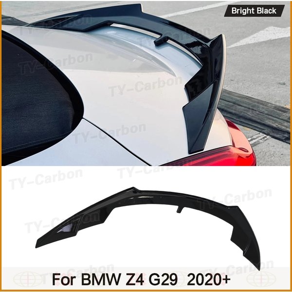 Aileron de coffre arrière ABS noir brillant, becquet de coffre, accessoires de voiture pour BMW Z4 G29 2019 2020 2021, ailerons de coffre arrière style VTEN