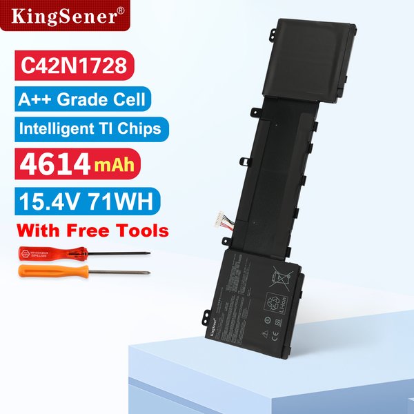 KingSener C42N1728 Laptop-Akku für ASUS Zenbook Pro 15 UX550GE UX550GEX UX550GD UX550GDX UX580G UX580GD UX580GDX UX580GE 71WH