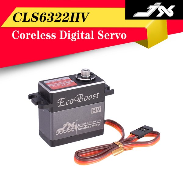 Hohe Qualität JX Servo CLS6322HV 21 KG Drehmoment 180 Grad Hochspannung Metall Getriebe Kernlosen Digital Servo Für RC Hubschrauber RC auto