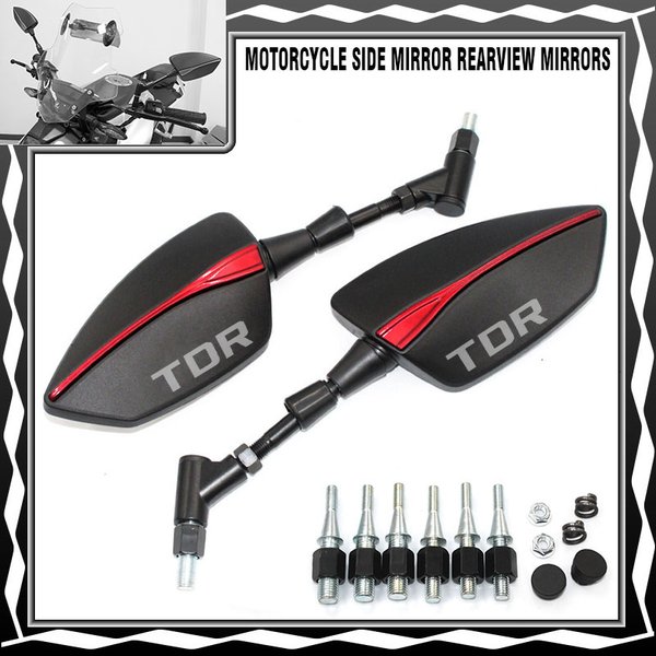Passend für TDR 125 TDR 240 TDR250 TDR 125 240 250 Motorrad-Seitenspiegel-Rückspiegel