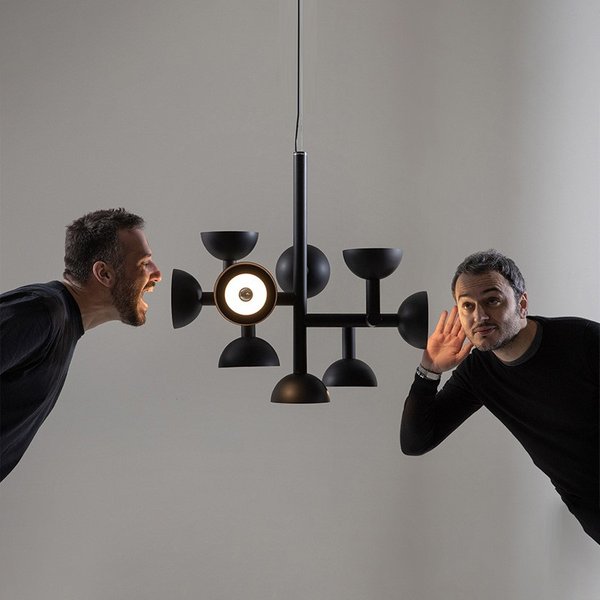 Postmodern chandelier Restaurant Creative danish designer light Living Room Simple LED Indoor bedroom aesthetic lights