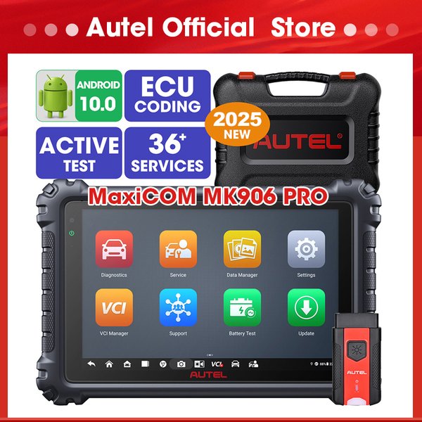 Autel MaxiCOM MK906PRO MK906 Pro Diagnosescanner ECU-Codierung Diagnosetools OBD2-Scanner aktualisiert MK906BT MS906