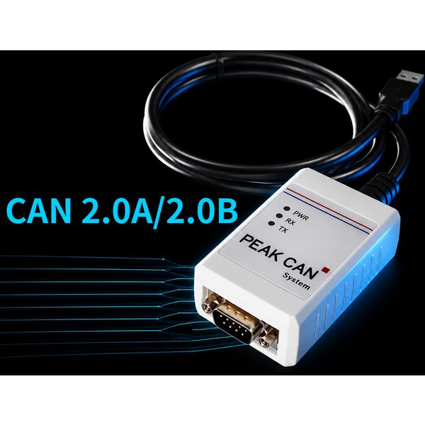 PCAN-USb Kompatibel mit Original Peak Modell Ipeh-002022/002021 PCAN Peak USB zu CAN Bus Analysegerät CAN Bus Adapter PCAN-View
