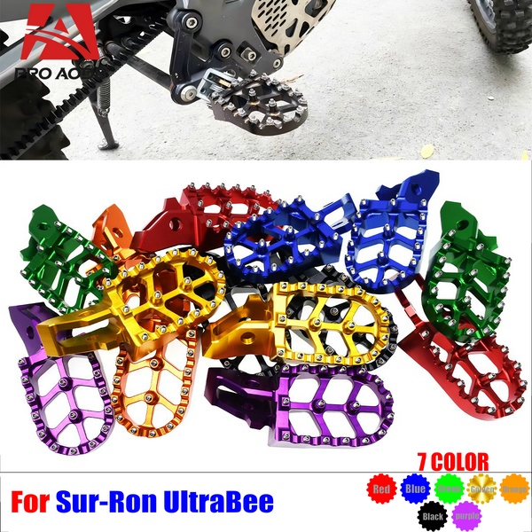 Dla Ultrabee Surron Ultra Bee Footpeg Footpedal Footrest Foot Pegs Off-Road Electric Vehicle Akcesoria motocyklowe