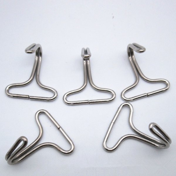 Attache métallique pour housse de siège de voiture, 10 pièces, accessoires pour siège de voiture, plaque prune, crochet métallique, carte, mandrin fixe, articles de voiture