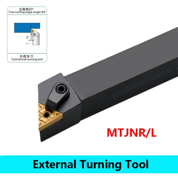 LIHAOPING MTJNR1616H16 MTJNR2020K16 MTJNR2525M16 MTJNR3232P16 MTJNR MTJNL External Turning Tool Holder Lathe Cutter TNMG Inserts