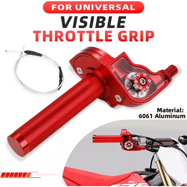 7/8''22mm CNC Motorrad-Gasgriff Drehgriff Universal für Pit Dirt Bike Motorradteile aus Aluminium