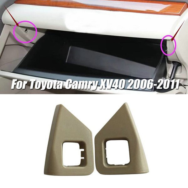 Boîte de rangement d'outils pour Toyota, pour Camry XV40 2006-2011, clips de verrouillage, 2 pièces