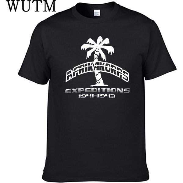 T-shirt New Africa Corps 100% coton pour hommes