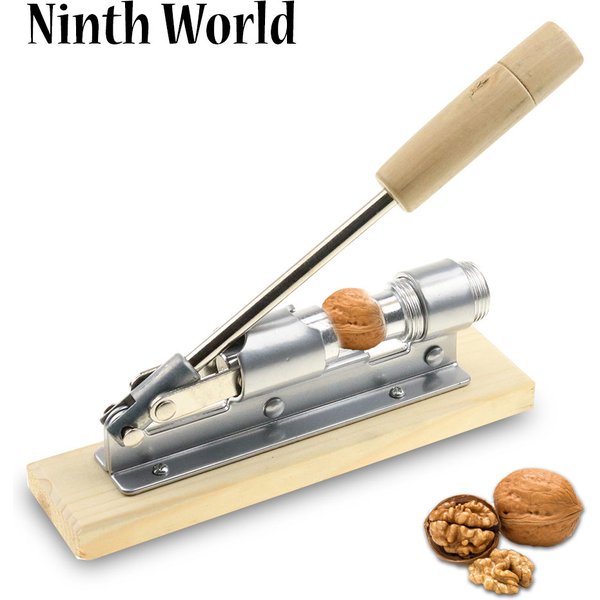 Manueller Nussknacker aus Edelstahl, mechanischer Schäler, Walnuss-Nussknacker, schneller Öffner, Küchenutensilien, Obst und Gemüse