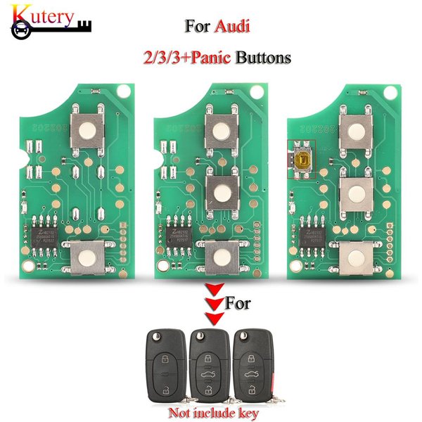 jingyuqin 4D 0837231 A/E/K/R Fernbedienung Smart Auto Schlüssel Platine Für Audi A3 A4 A6 A8 RS4 TT Allroad Quttro RS4 315/433Mhz