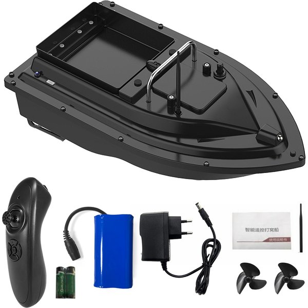 RC Köderboot 300m Reichweite Kabellos 0,4lb Tragfähigkeit Ferngesteuertes Angelköderboot