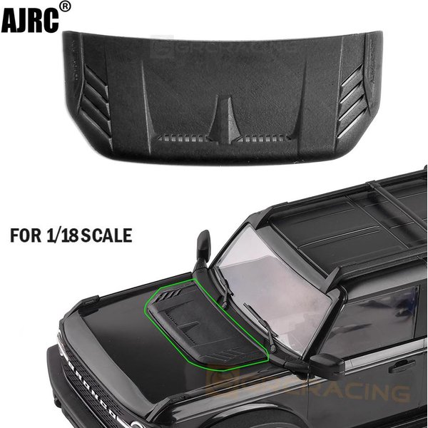 Raptor Hood Decoration 3d Printing Simulation Car Shell Plastics Protective Sheet G179fs For 1/18 Traxxas Trx-4m Bronco Trx4m