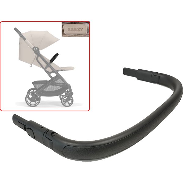 Stoßstange für Cybex Beezy Buggy (Eezy S/S+2/Twist NICHT kompatibel) Sicherheitsgitter ersetzt Kinderwagen-Armlehne DIY Babyzubehör