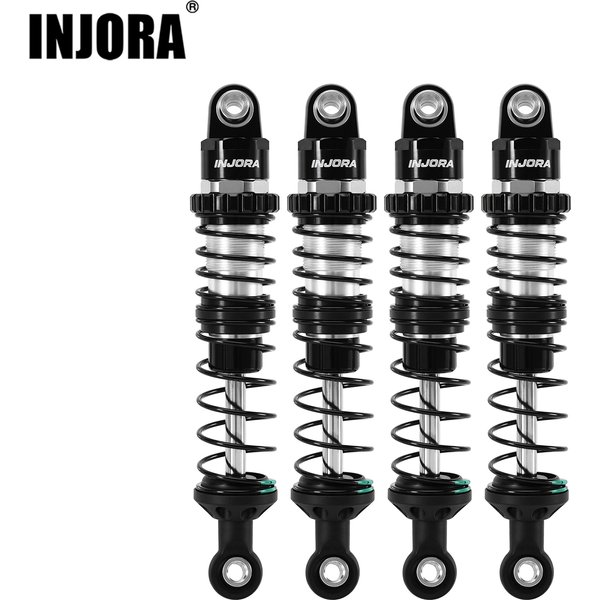 Amortyzatory olejowe INJORA DRX Dual-Rate do modeli RC Crawlers w skali 1/10, 80mm / 90mm / 100mm / 110mm / 120mm