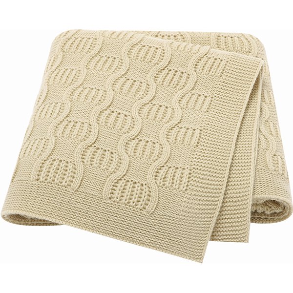 Baby Blankets Unisex Newborn Netural Monthly Swaddle Wrap Sleepsack for Stroller Bed 90*70cm Knitted Infant Boys Girls Throw Mat